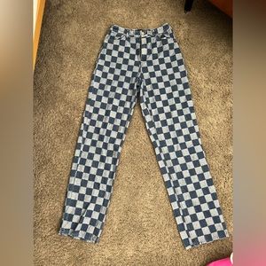 Checker Jeans!